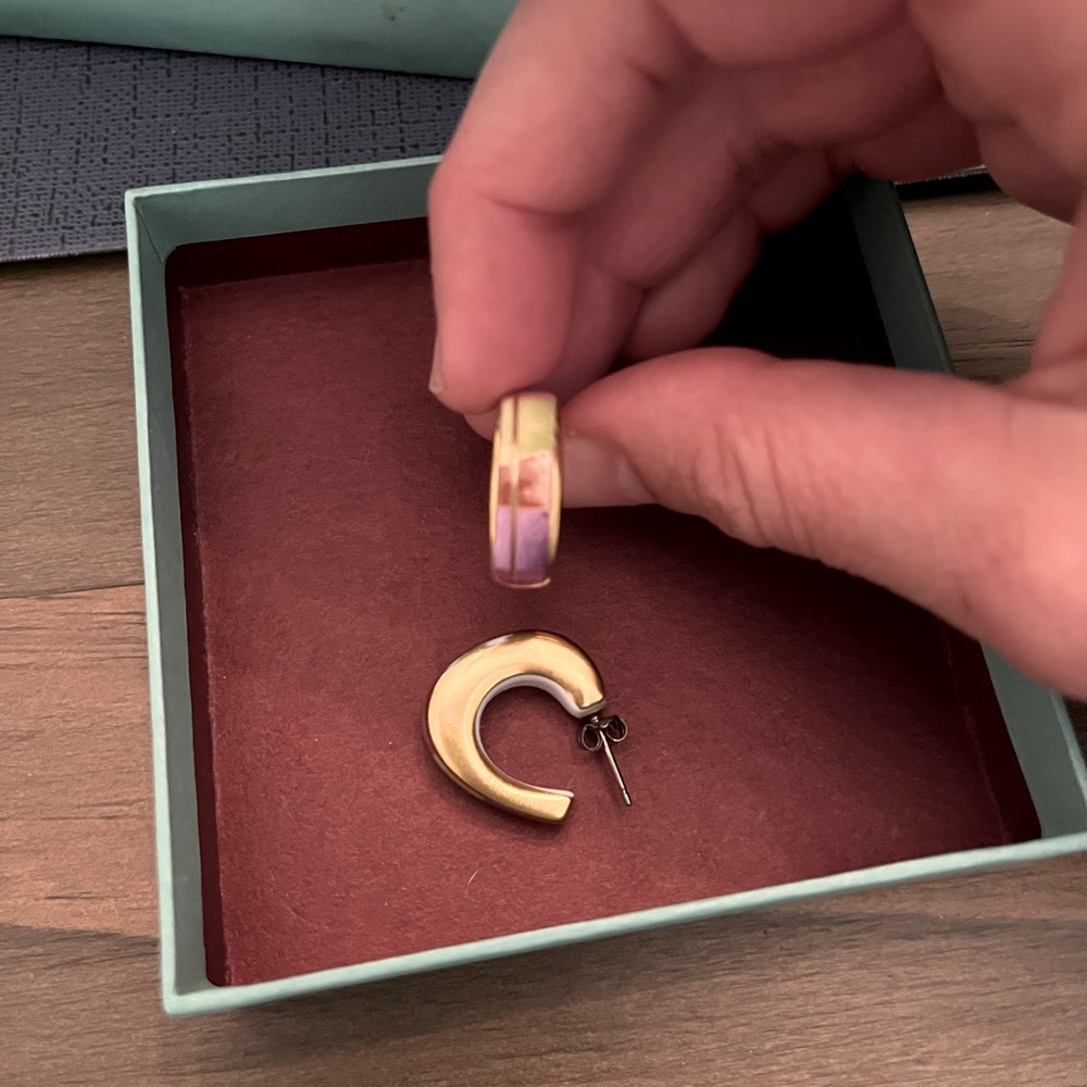 Bernardaud earrings